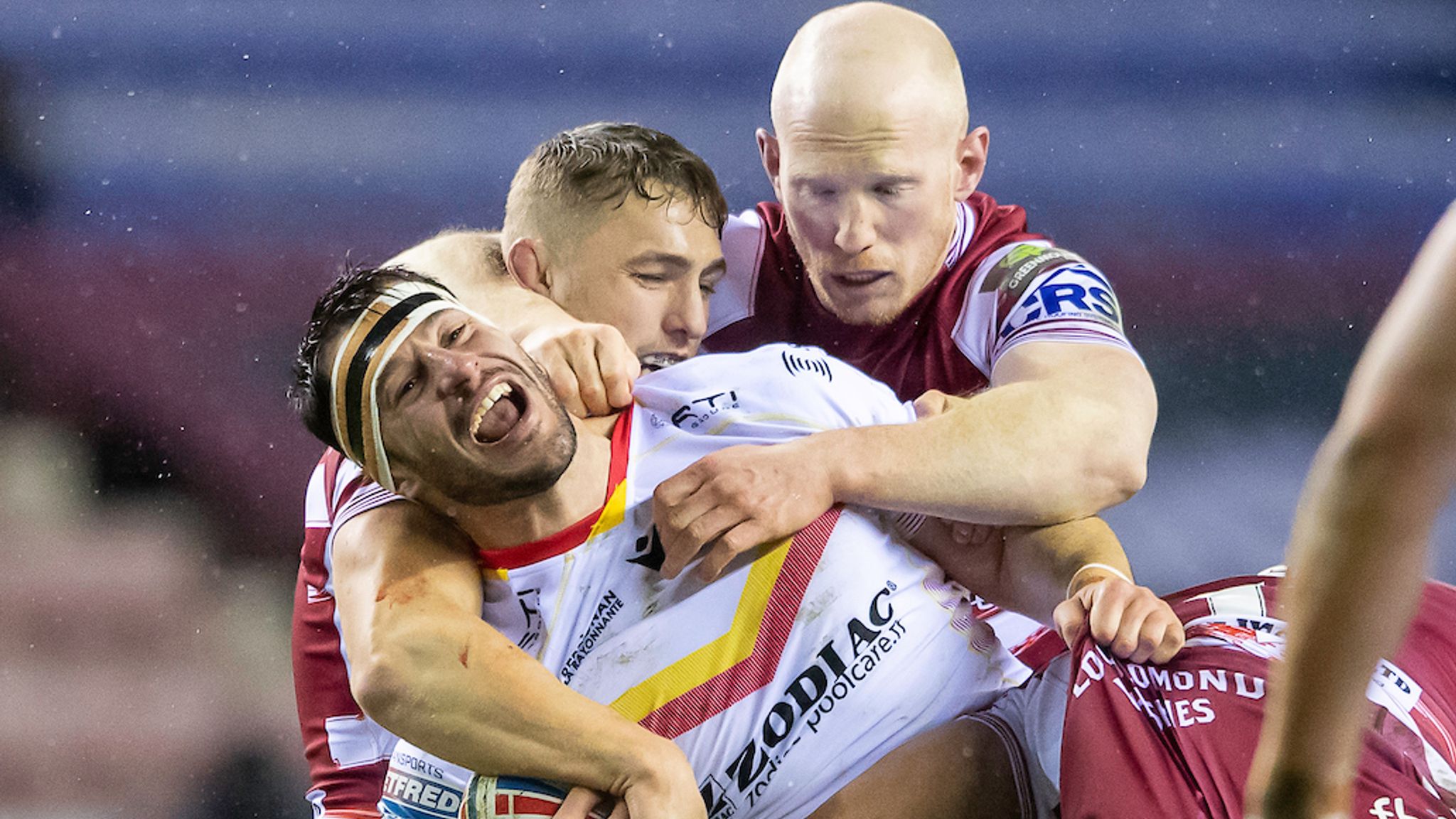 Super League Catalans Dragons show strength to secure win over Wigan Warriors- as it happened Rugby League News Sky Sports