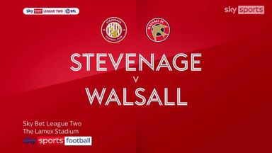 Stevenage 3-1 Walsall