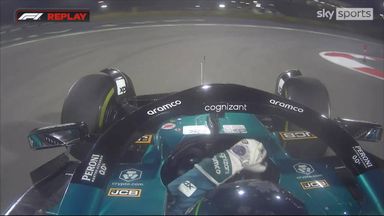 'He's just pushing the wheel' | Onboard shots show Stroll's injury struggles
