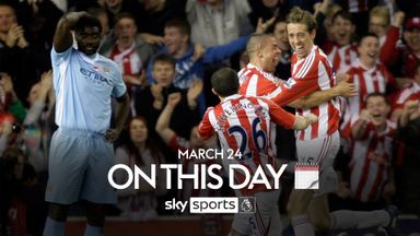 On This Day | Crouch's insane volley against Man City!