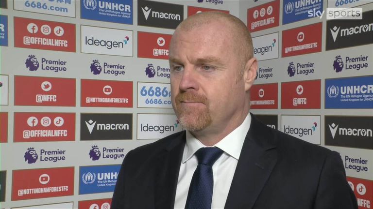 Sean Dyche: A new mentality will help to improve away record | Video |  Watch TV Show | Sky Sports