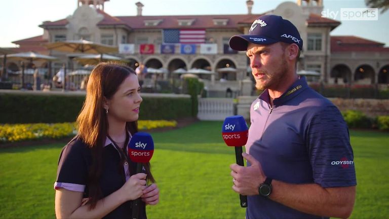 Former Masters champion Danny Willett explains why he struggled for form at TPC Sawgrass, his hopes for the Ryder Cup this year and what he expects from Scottie Scheffler at the Masters Champions Dinner.