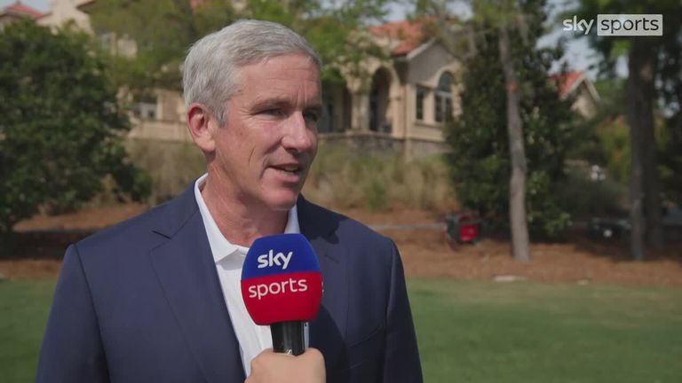 PGA Tour commissioner Jay Monahan says he is excited about raising the competitive bar with the best players in the world on the tour playing together more often