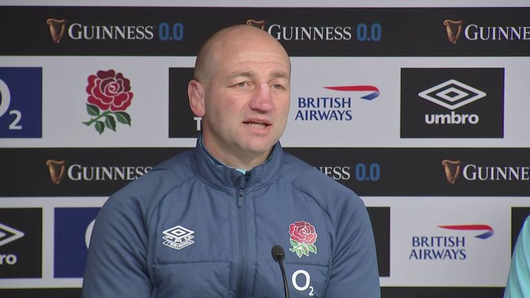 England Rugby head coach Steve Borthwick attempts to remain positive following their heavy defeat to France.