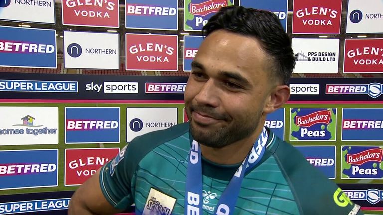 Player of the match, Bevan French praises his Wigan Warriors team-mates for dealing with the atmosphere and pressure in their win at Leigh Leopards