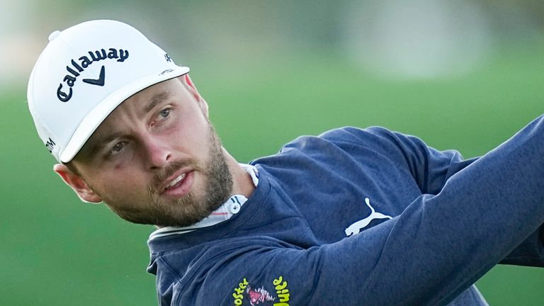 Adam Svensson holds the 36-hole lead for the first time in his PGA Tour career