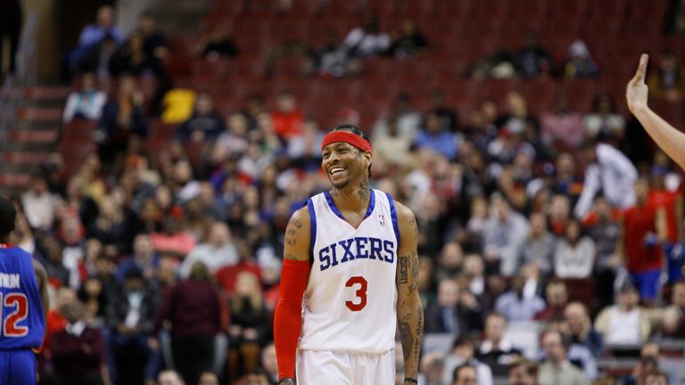 Philadelphia 76ers&#39; Allen Iverson plays for the Sixers one last season ahead of his retirement.