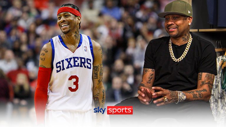 Allen Iverson Exclusive: MVP race, rookie tips, 76ers title hopes and more!, Video, Watch TV Show