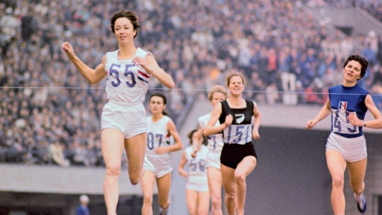 Ann Packer was surprised to win gold in the 800m at the Tokyo Olympics in 1964