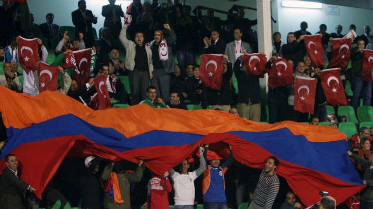 Armenia will face Turkey for the first time since 2009