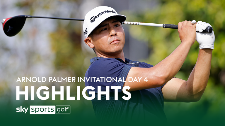 Highlights from the fourth round of the Arnold Palmer Invitational at the Bay Hill Club