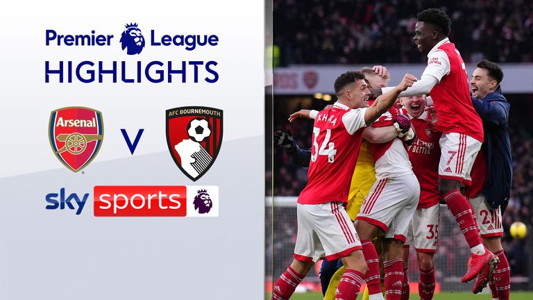 Metode Ventilere Kilimanjaro Arsenal 3-2 Bournemouth: Mikel Arteta calls win 'our most-emotional moment'  | Paul Merson: Gunners champions if they win next three | Football News |  Sky Sports