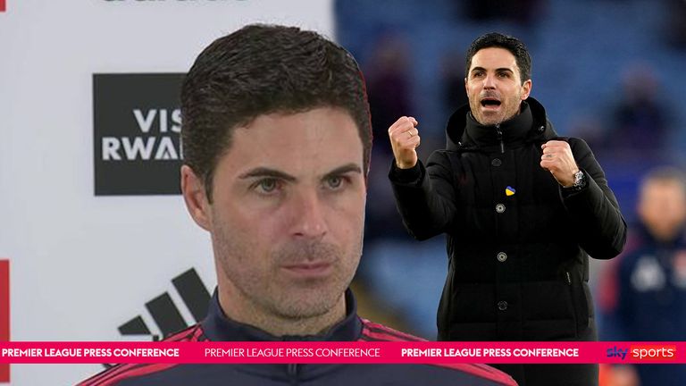 Arsenal manager Mikel Arteta