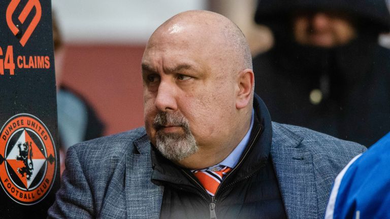 Tony Ashgar left his role as Dundee United sporting director on Tuesday