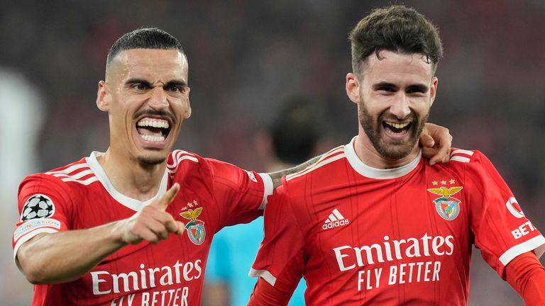 Temerity straf Pelagic Benfica 5-1 Club Brugge (agg 7-1): Scott Parker suffers hammering as  Goncalo Ramos scores twice | Football News | Sky Sports