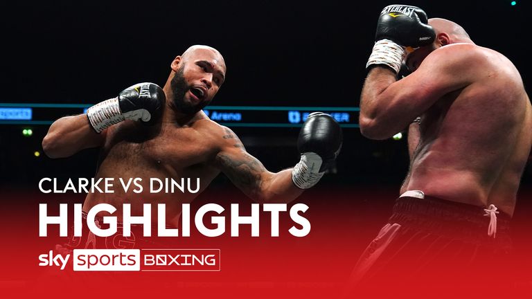 Highlights of Frazer Clarke against Bogdan Dinu as the Olympic bronze medallist maintained his perfect start to life in the professional ranks.