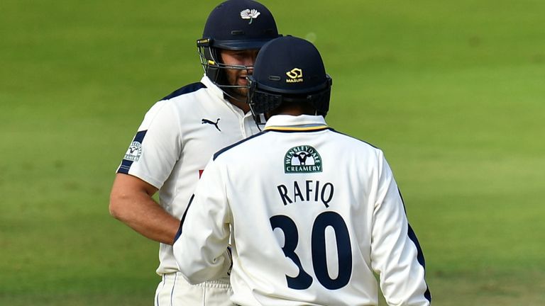 Tim Bresnan and Azeem Rafiq were team-mates at Yorkshire