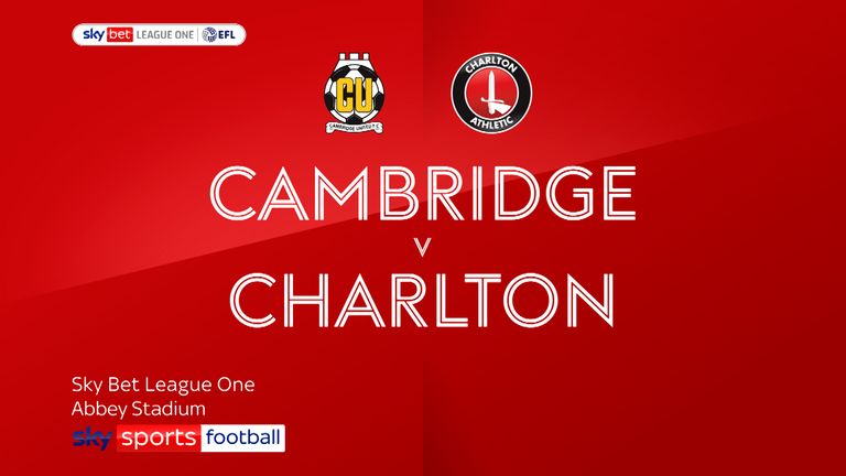 Cambridge 1-2 Charlton: The U's suffer blow to survival hopes with ...