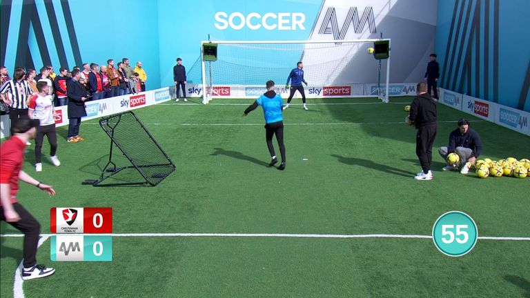 Cheltenham fans on Soccer AM