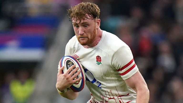 England second-row Ollie Chessum has been ruled out of the squad for the trip to Ireland due to injury