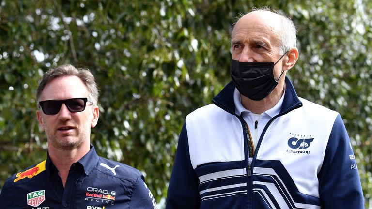 Horner and AlphaTauri boss Franz Tost have both dismissed reports that Red Bull's sister team could be sold or relocated
