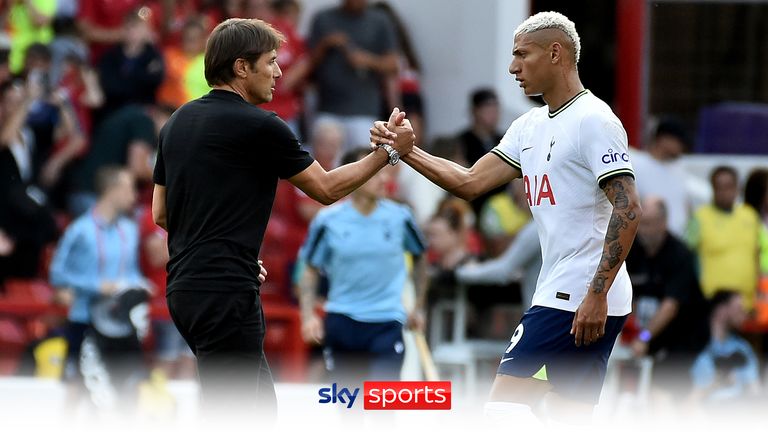Tottenham - Conte and Richarlison