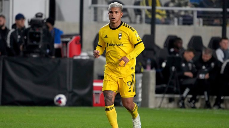 Columbus Crew's Cucho Hernandez