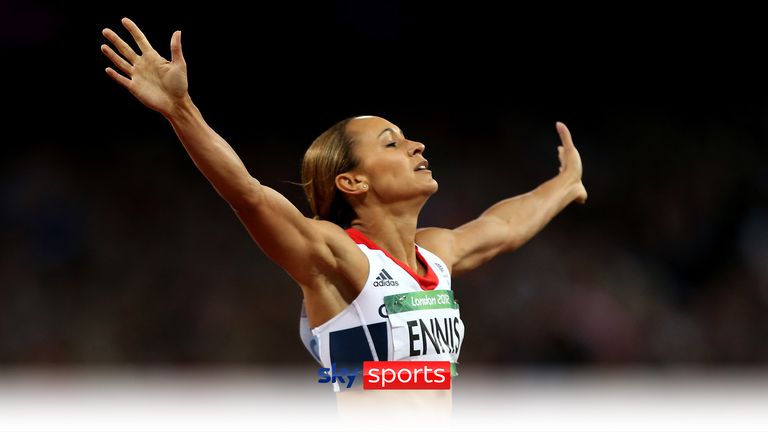 Jessica Ennis-Hill wins Gold at London 2012