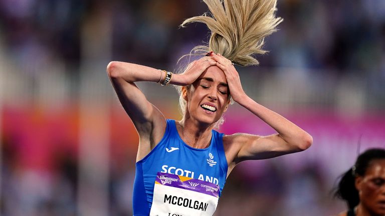 Britain's Eilish McColgan has added to her list of records 