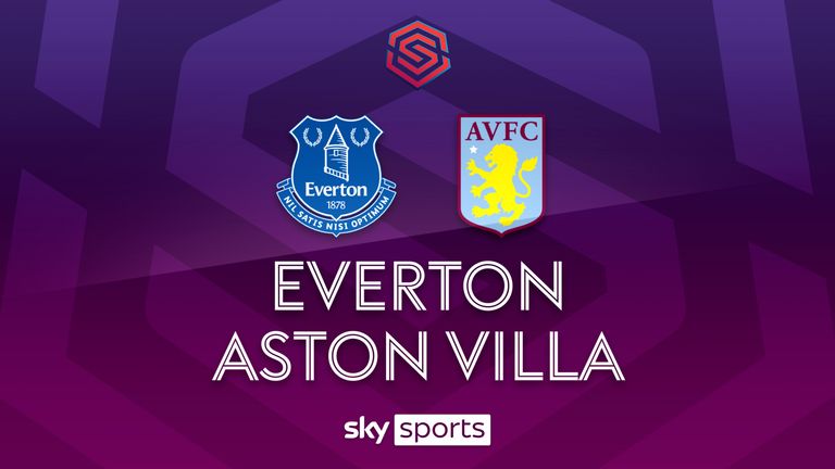 WSL Everton v Aston Villa