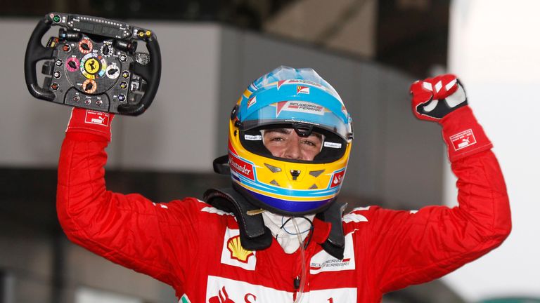 Alonso came close to winning a third drivers' title while at Ferrari