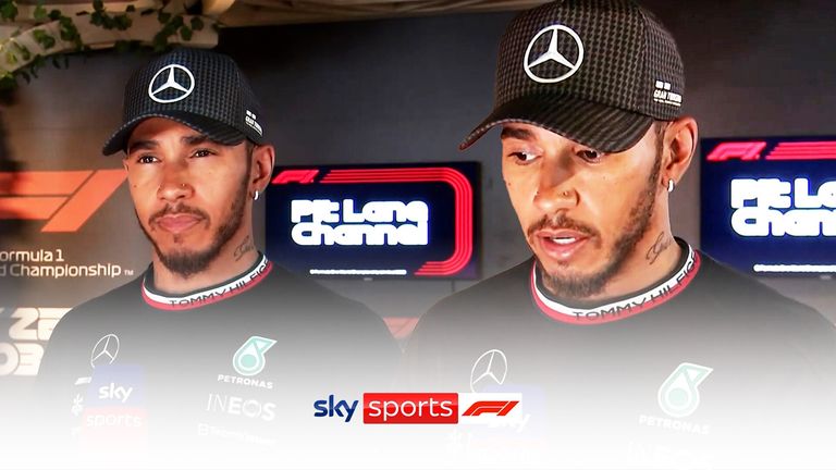 LEWIS HAMILTON SAYS HE DOESN&#39;T FEEL CONNECTED WITH THE CAR.