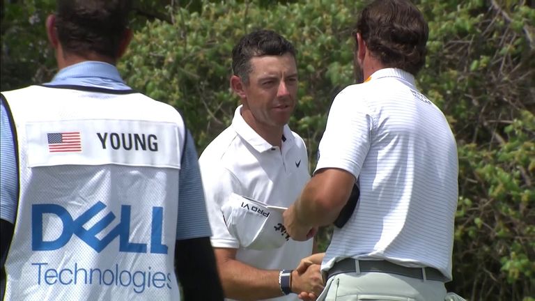 RORY MCILROY KNOCKED OUT IN WGC MATCH PLAY SEMI AGAINST CAMERON YOUNG THUMB