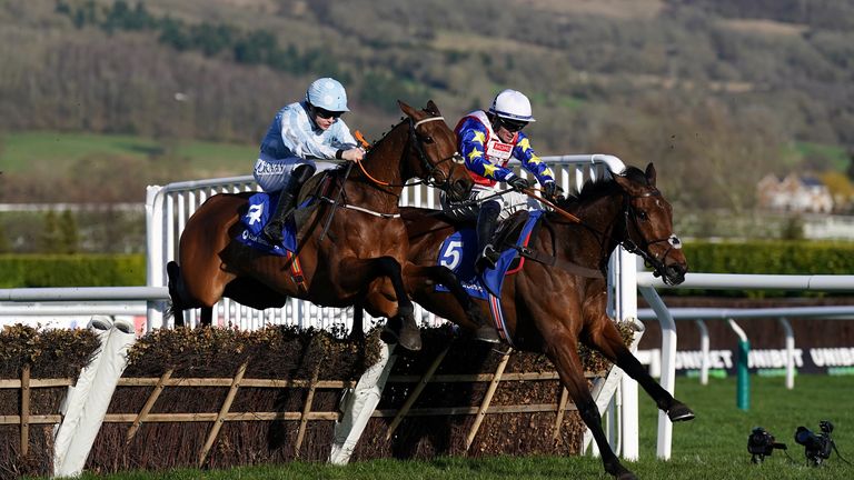 Honeysuckle and Love Envoi battle it out in the Mares&#39; Hurdle