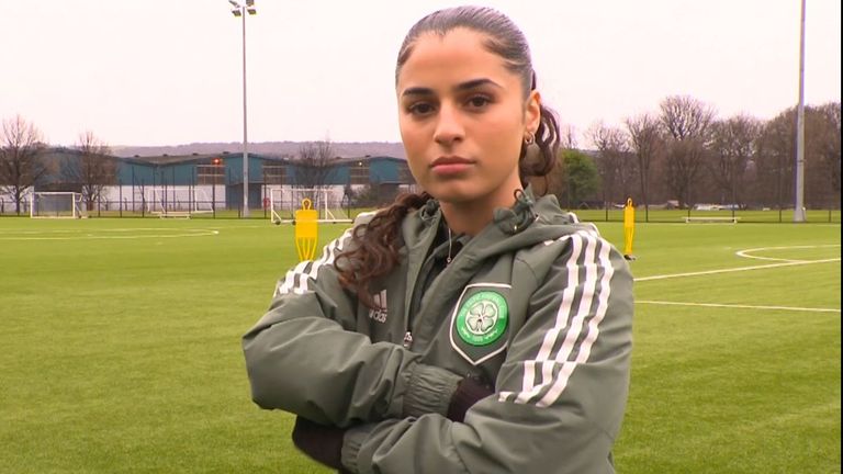 Celtic&#39;s Jacynta Galabadaarachchi 