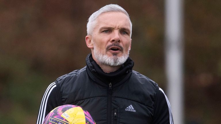 Jim Goodwin is the manager of Dundee United this season