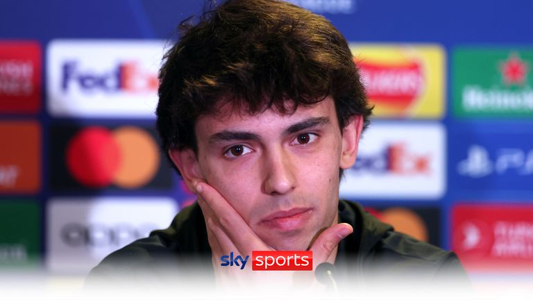 Joao Felix says the Chelsea players are at fault for their poor run of form this season.