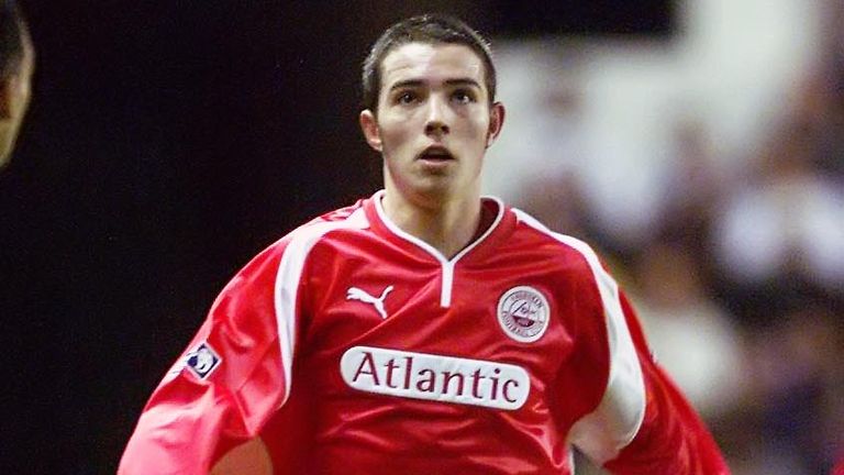 Kevin McNaughton started his career at Aberdeen