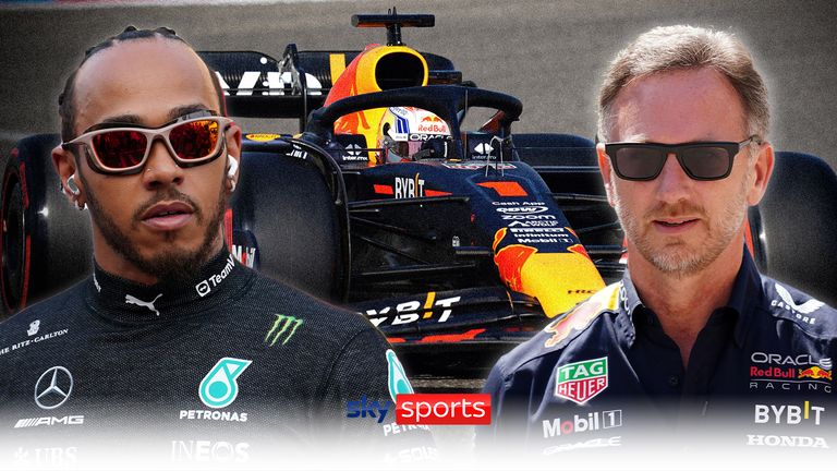 Red Bull team principal Christian Horner rules out a move to his team for Lewis Hamilton, saying he can't see how they would accommodate the seven-time world champion