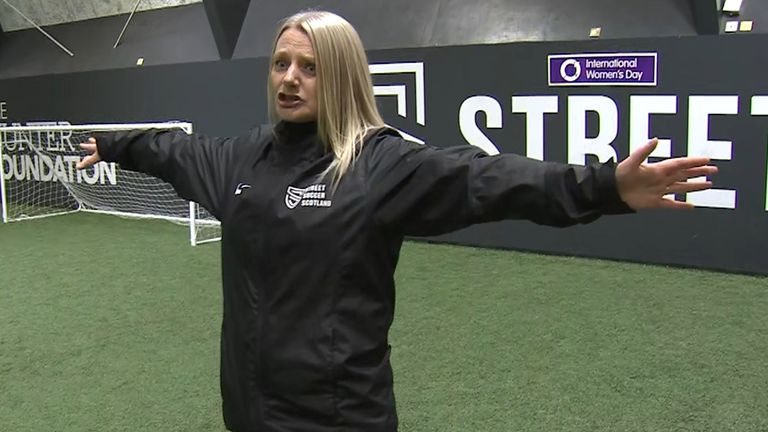 Louise Fairweather, Street Soccer Scotland 