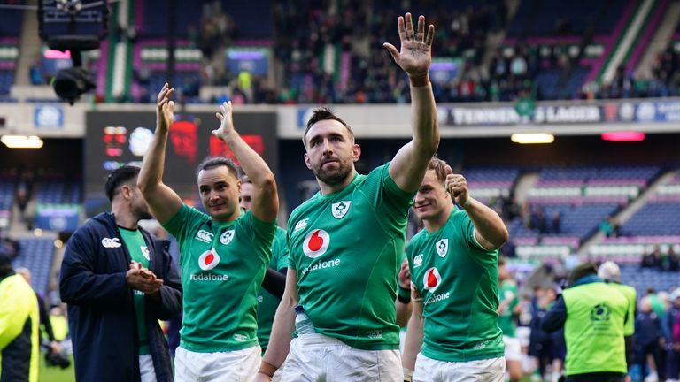 Ireland are now one victory away - facing England next weekend - from clinching a fourth Grand Slam 