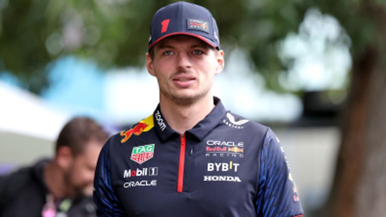 Max Verstappen at Australian Grand Prix