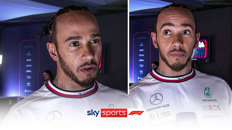 Despite only qualifying seventh, Lewis Hamilton was positive with the progress Mercedes have made so far in Bahrain and he&#39;s optimistic they can close the gap on the frontrunners.