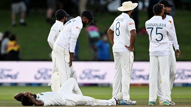 CHRISTCHURCH, NEW ZEALAND - MARCH 13: Kane Williamson of New Zealand makes his ground during day five of the First Test match in the series between New Zealand and Sri Lanka at Hagley Oval on March 13, 2023 in Christchurch, New Zealand. (Photo by Joe Allison/Getty Images)
