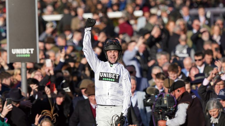 Nico de Boinville has now won the Champion Hurdle, Champion Chase and the Gold Cup