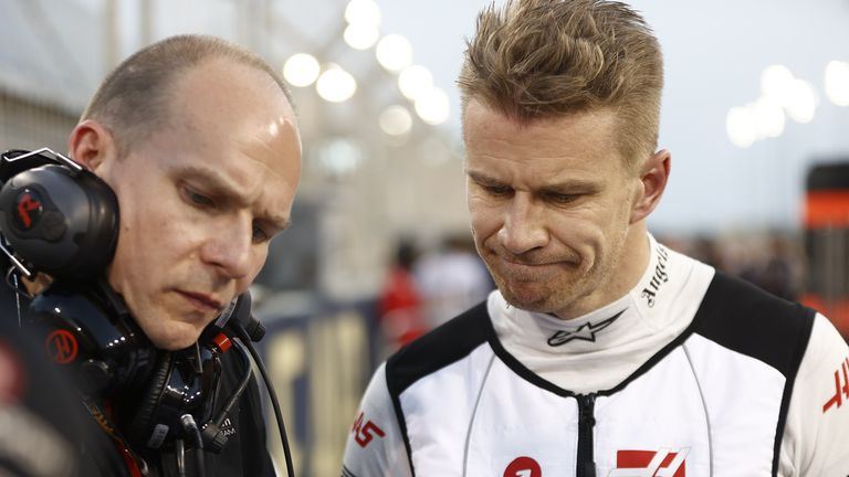 Nico Hulkenberg for Haas at Bahrain Grand Prix 2023 