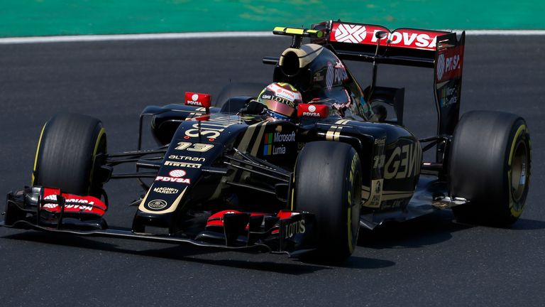 Lotus driver Pastor Maldonado picked up three driving penalties in the 2015 Hungarian Grand Prix