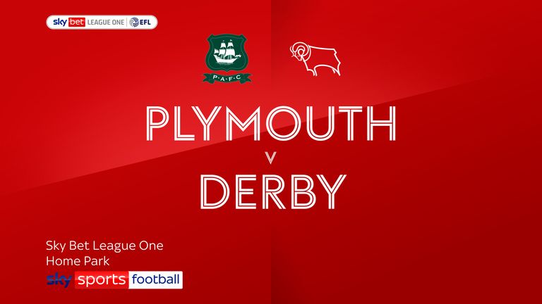 Watch highlights of the Sky Bet League One match between Plymouth and Derby