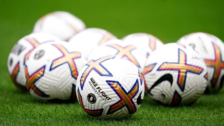 Premier League match ball