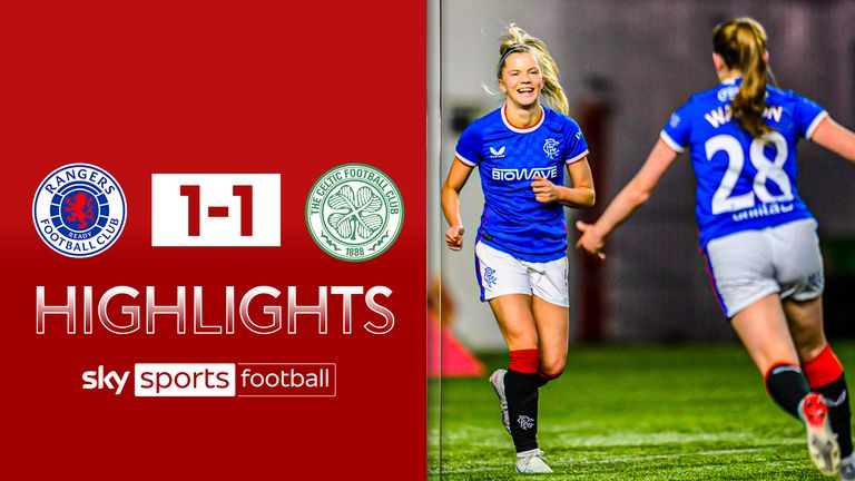 Highlights of Rangers against Celtic from the SWPL